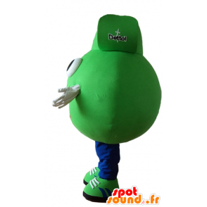 Mascote produto doméstico verde, Dettol - MASFR24405 - objetos mascotes