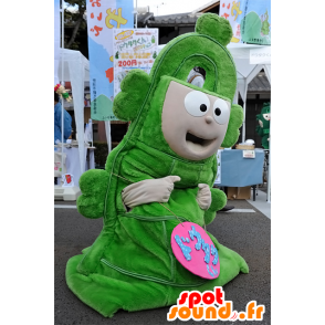 Mascot Dotaku-kun, reusachtige groene steeple, Yasu Stad - MASFR25074 - Yuru-Chara Japanse Mascottes