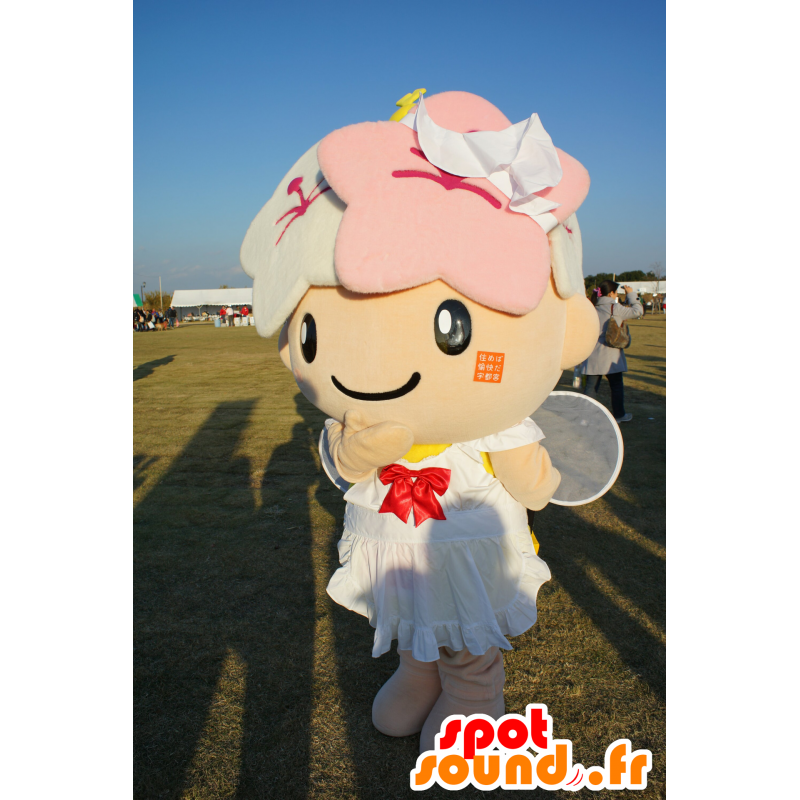 Cartoon Angel Girl Mascot Costume