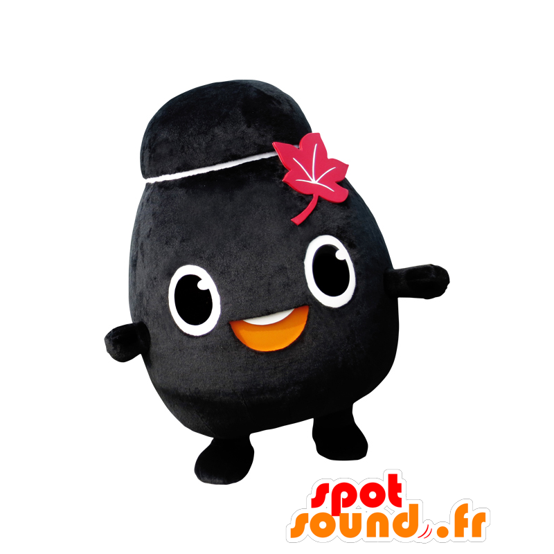 Tsubo-chan mascote, homem negro com uma grande cabeça - MASFR25431 - Yuru-Chara Mascotes japoneses