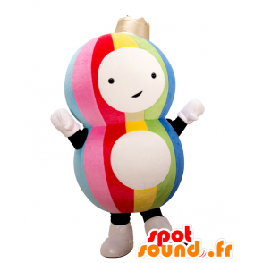 Mascot Pachy, 8 coloridos com uma coroa - MASFR25484 - Yuru-Chara Mascotes japoneses