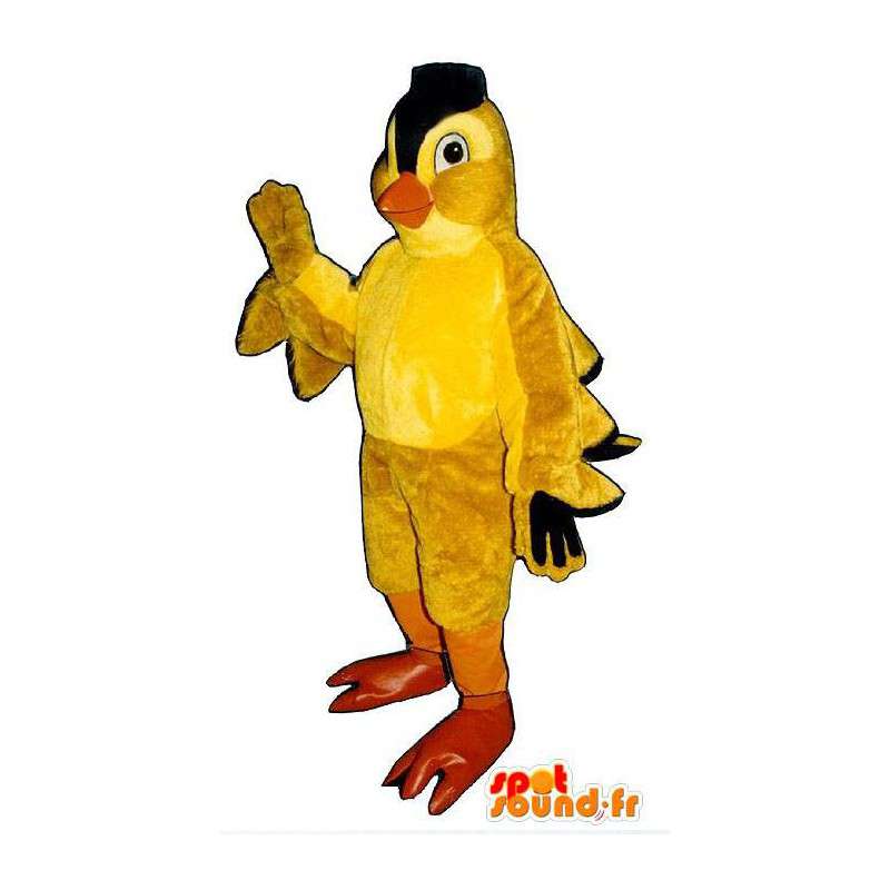 Amarelo mascote pato. Costume Duck em patos mascote Mudança de cor Sem  mudança Cortar L (180-190 Cm) Esboço antes da fabricação (2D) Não Com as  roupas? (se presente na foto) Não Acessórios