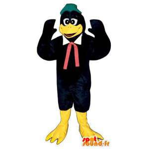 Mascot duck, black raven. Costume robin - MASFR006796 - Ducks mascot