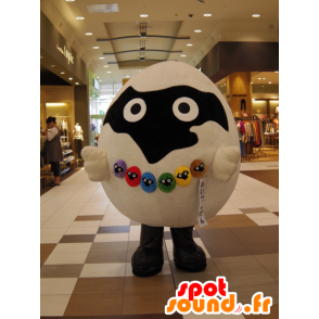 Mascot Aizujigen, ovelhas branco e preto, tamagoshi - MASFR25588 - Yuru-Chara Mascotes japoneses