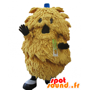 Mascot Nejiri Honnyo, teddy καφέ, γούνινο τέρας - MASFR25646 - Yuru-Χαρά ιαπωνική Μασκότ