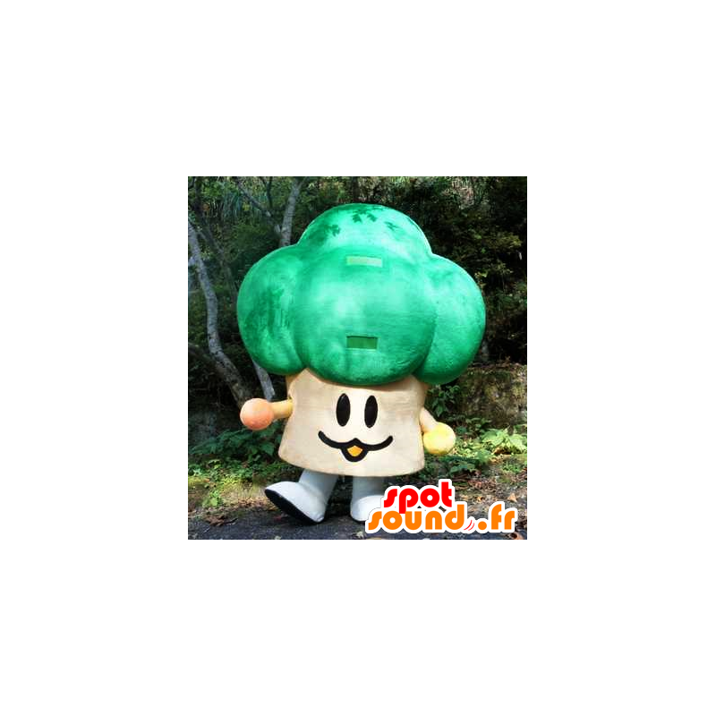 Mascot Morley, white and green tree, giant - MASFR25829 - Yuru-Chara Japanese mascots