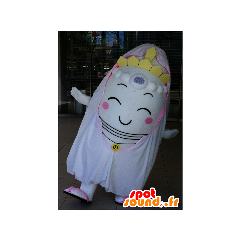 Drink chan mascot, princess, fairy, dressed in white - MASFR25863 - Yuru-Chara Japanese mascots