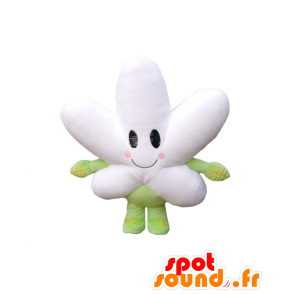 Nashika chan mascot, white and green flower, giant - MASFR25866 - Yuru-Chara Japanese mascots