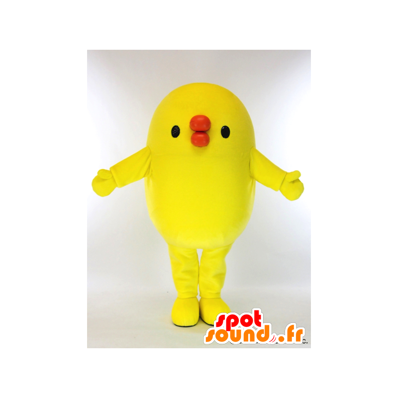 Mascot Chick Sanmonante-do, gele eend, geel kuiken - MASFR26021 - Yuru-Chara Japanse Mascottes