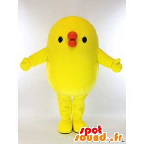 Mascot Chick Sanmonante-do, gele eend, geel kuiken - MASFR26021 - Yuru-Chara Japanse Mascottes