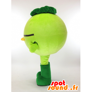 Mascot Akapakkun, pássaro verde com os olhos fechados - MASFR26058 - Yuru-Chara Mascotes japoneses