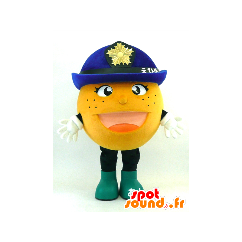 Yasu-chan Maskottchen, polizei, sheriff - MASFR26068 - Yuru-Chara japanischen Maskottchen