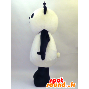 Rupura mascot, black and white panda, soft and hairy - MASFR26071 - Yuru-Chara Japanese mascots