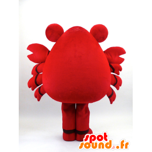 Mascote caranguejo vermelho e branco - MASFR26081 - Yuru-Chara Mascotes japoneses