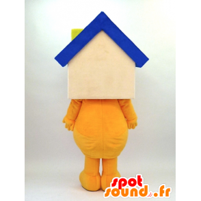 Maskot Hiro-kun, muž s domem ve tvaru hlavy - MASFR26099 - Yuru-Chara japonské Maskoti