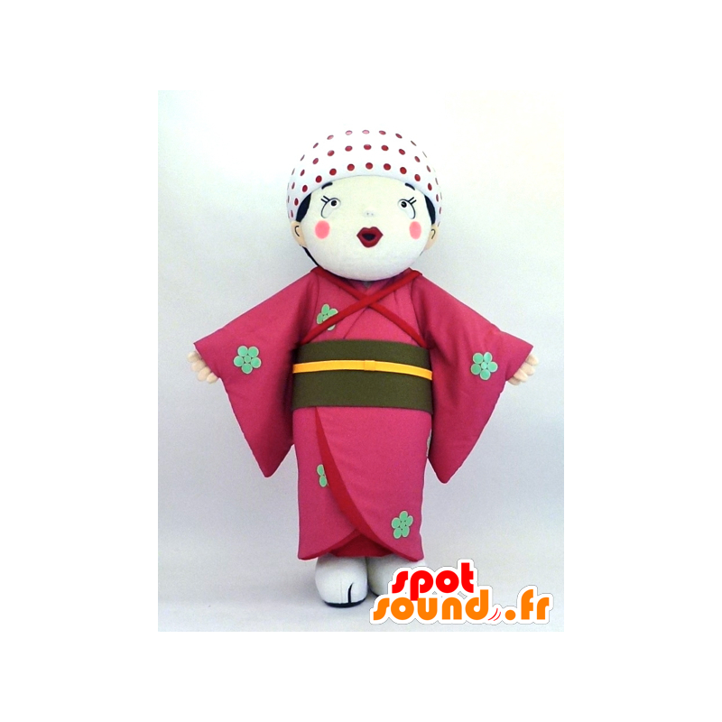 ゆるキャラマスコット日本人 の マスコットokozu 伝統的なドレスで日本人女性 色変更 変化なし 切る L 180 190センチ 撮影に最適 番号 服とは 写真にある場合 番号 付属品 番号