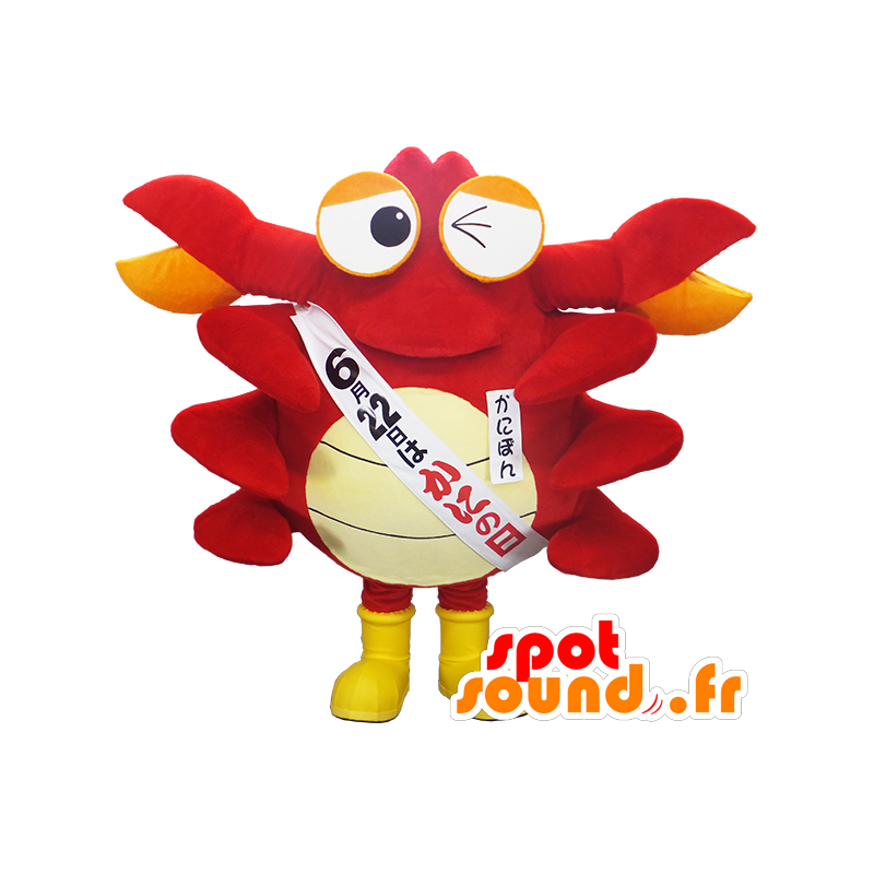 ゆるキャラマスコット日本人 の マスコットkanibon カニ 赤い甲殻類の巨人 色変更 変化なし 切る L 180 190センチ 撮影に最適 番号 服とは 写真にある場合 番号 付属品 番号