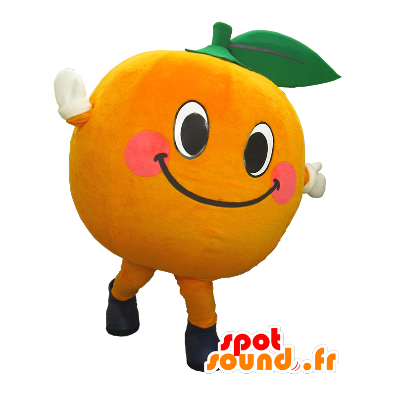 Micchan Maskottchen, orange Mann, Obst, orange - MASFR26265 - Yuru-Chara japanischen Maskottchen