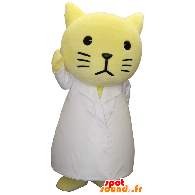 Mascota Hanyan, gato amarillo que llevaba un pijama blanco - MASFR26310 - Yuru-Chara mascotas japonesas