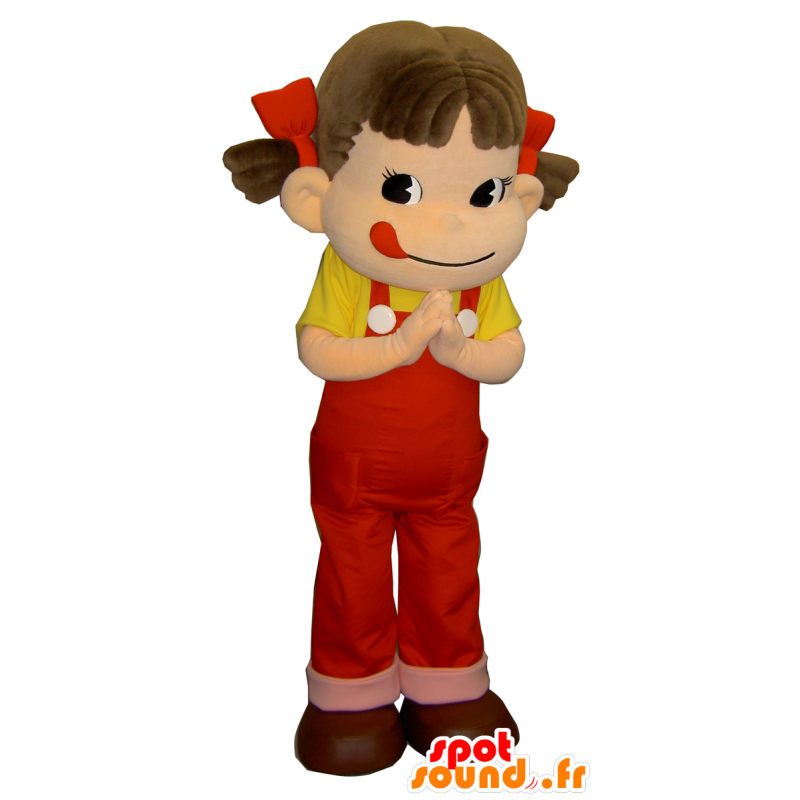 ゆるキャラマスコット日本人 の マスコットペコ 色の少女は 人形を笑顔 色変更 変化なし 切る L 180 190センチ 撮影に最適 番号 服とは 写真にある場合 番号 付属品 番号