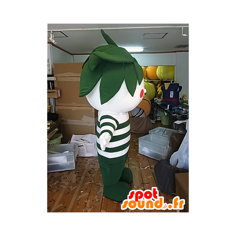 Maskot Char Japonský muž s čajem vlasy - MASFR26369 - Yuru-Chara japonské Maskoti