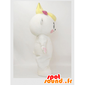 Pudding-chan maskot, Akita lyserød og hvid kat - Spotsound