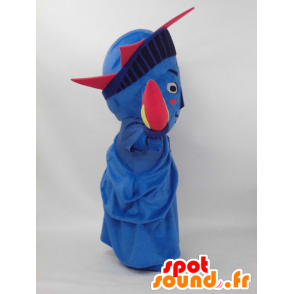 Cud maskotka statua BOB, niebieskim i czerwonym - MASFR26384 - Yuru-Chara japońskie Maskotki