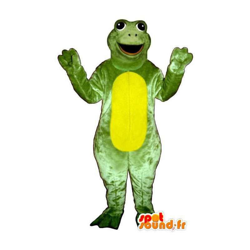 Purchase Costumes giant frog, green and yellow in Mascots frog