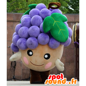 Gureppi mascot, a giant bunch of grapes - MASFR26583 - Yuru-Chara Japanese mascots