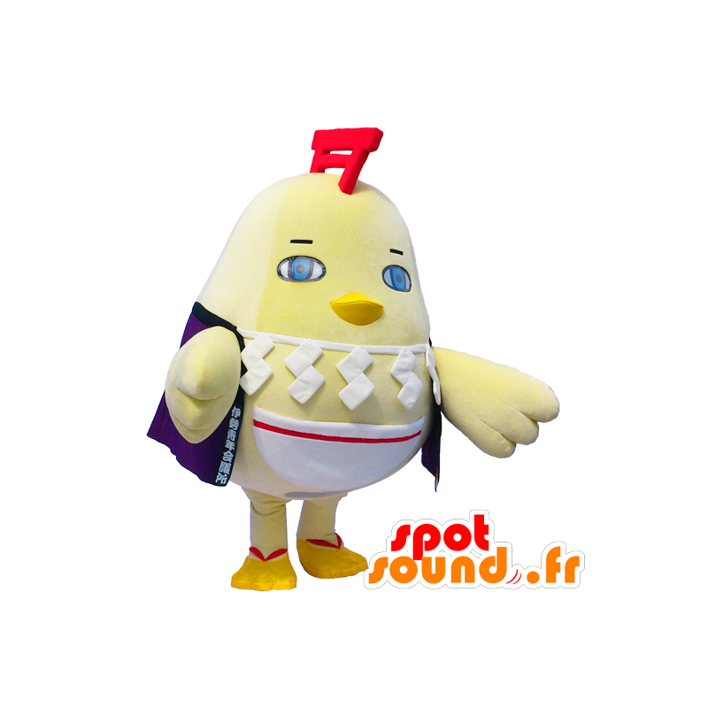 Ise Toryi Maskottchen, gelbe Schwanz, Riesen plump - MASFR26767 - Yuru-Chara japanischen Maskottchen