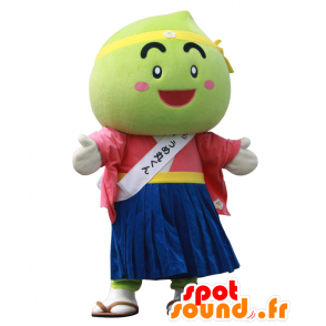 Mascotte d'Umemaru kun, de prune verte géante - MASFR26852 - Mascottes Yuru-Chara Japonaises