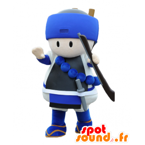 Maskotti Samankeskiset-kun, samurai miekka ja sapeli - MASFR27048 - Mascottes Yuru-Chara Japonaises