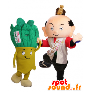 Mascots of Yoshimune and Komatsunatchi - 2 mascots - MASFR27060 - Yuru-Chara Japanese mascots