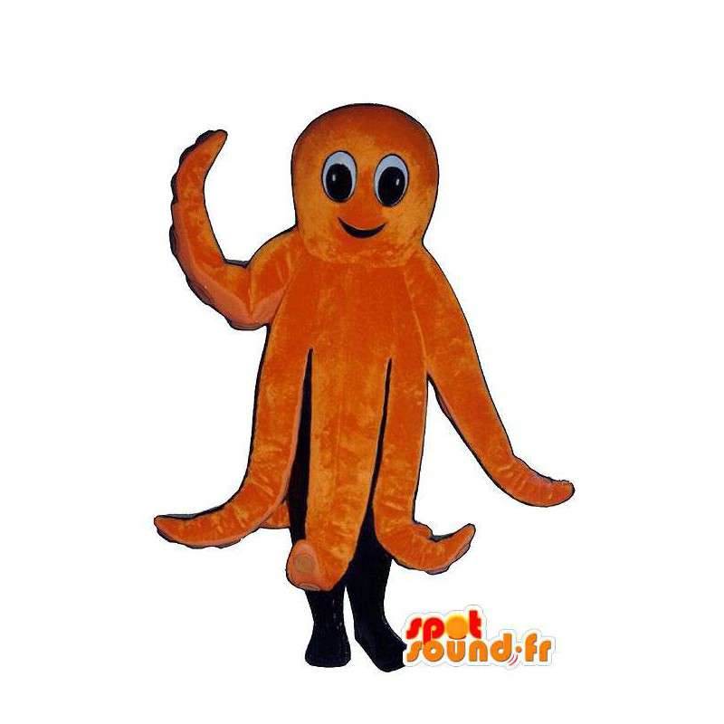 海のマスコット の オレンジタコのマスコット コスチュームタコ 色変更 変化なし 切る L 180 190センチ 撮影に最適 番号 服とは 写真にある場合 番号 付属品 番号
