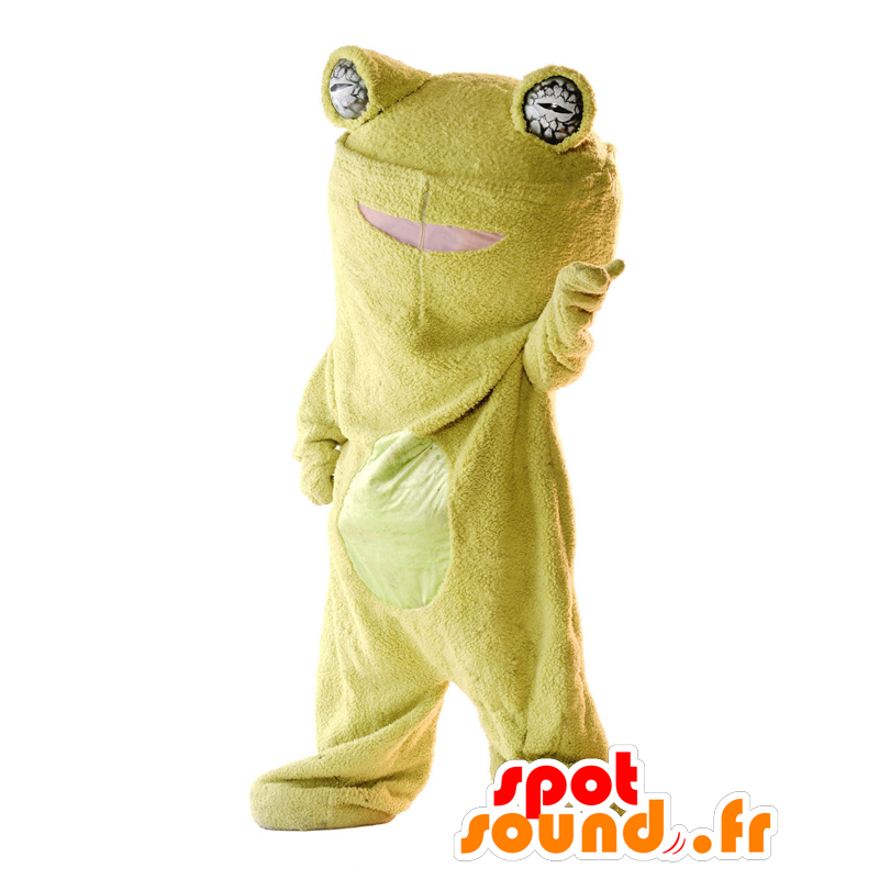 Maskot Kaeru kun, zelená žába, obří - MASFR27091 - Yuru-Chara japonské Maskoti