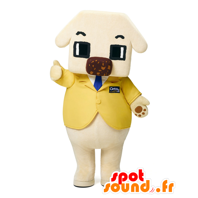 Mascot Senchuri-kun, Golden Retriever bege - MASFR27146 - Yuru-Chara Mascotes japoneses