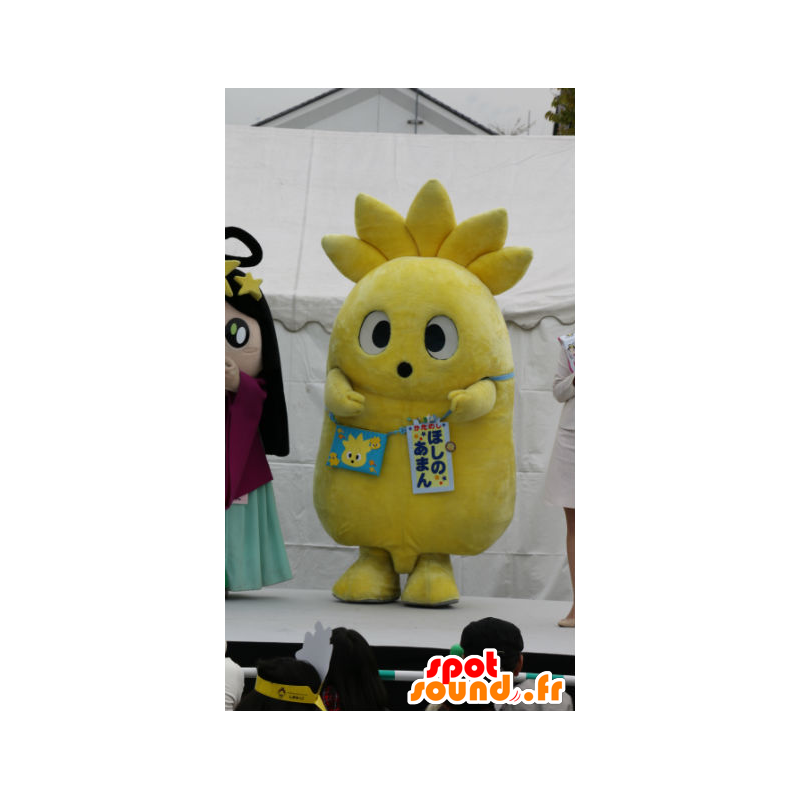 Mascotte Aman Sterne - riesigen gelben Stern-Maskottchen - MASFR27181 - Yuru-Chara japanischen Maskottchen