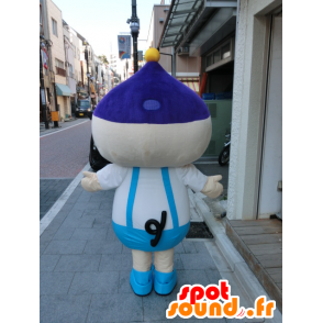 Mascot Arabun al-kun jongen met een hoed en overalls - MASFR27201 - Yuru-Chara Japanse Mascottes