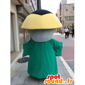 Mascot Ei te Shimada, Japan med et forkle og en lue - MASFR27207 - Yuru-Chara japanske Mascots