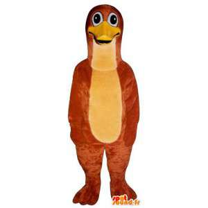 Mascot red penguin, duck. Duck costume - MASFR007021 - Ducks mascot