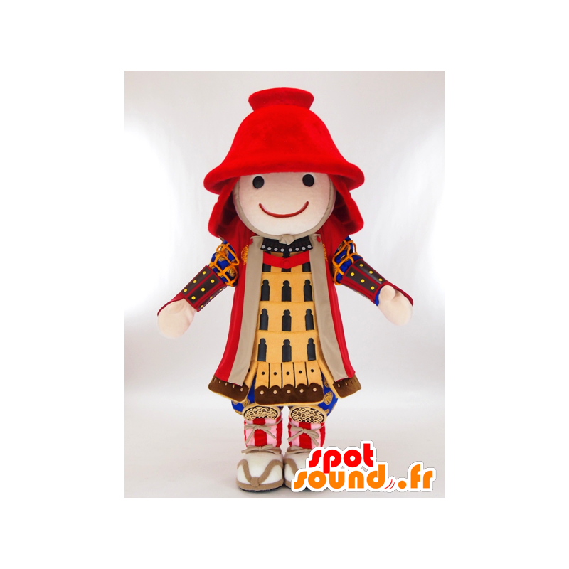 Mascot Kurokankun, samurai no vestido tradicional - MASFR27275 - Yuru-Chara Mascotes japoneses