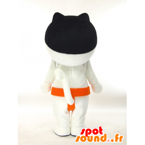 Branco e preto mascote gato, sumo Okayama - MASFR27309 - Yuru-Chara Mascotes japoneses