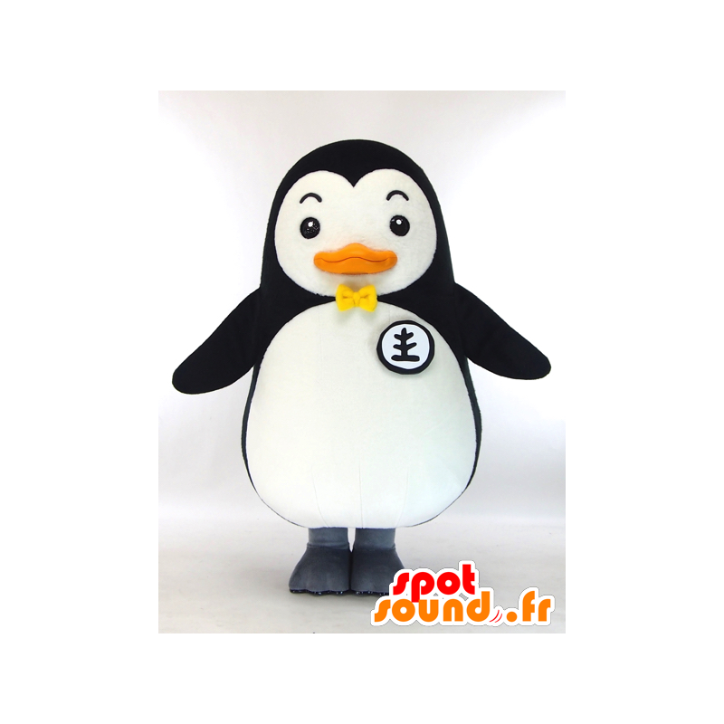 Penguin chan maskot, černá a bílá tučňák - MASFR27325 - Yuru-Chara japonské Maskoti