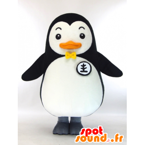 Penguin chan maskot, černá a bílá tučňák - MASFR27325 - Yuru-Chara japonské Maskoti