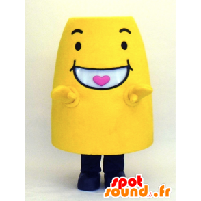 Mascot Noto-Don, yellow man, all smiles Ishikawa - MASFR27356 - Yuru-Chara Japanese mascots