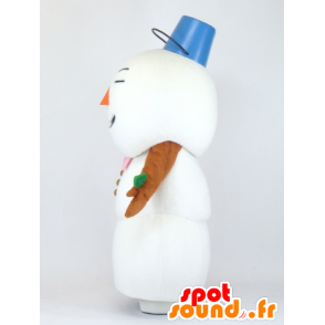 Jätte snögubbelmaskot, hård luft - Spotsound maskot