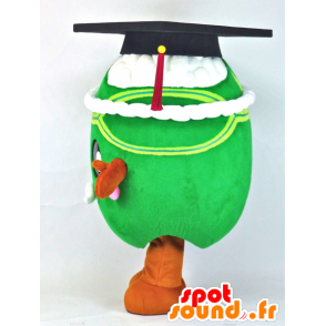 Mascot Mr. Bean, kæmpe bønne med en gradueret hætte - Spotsound