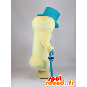 Honetsugikun mascot, giant bone with a top hat - MASFR27390 - Yuru-Chara Japanese mascots