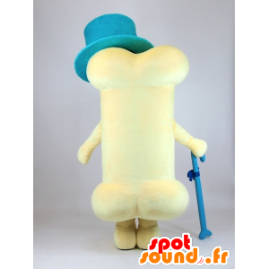 Honetsugikun mascot, giant bone with a top hat - MASFR27390 - Yuru-Chara Japanese mascots