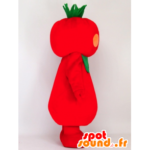 Tomapin Maskottchen, roten und grünen Tomaten, Riesen - MASFR27393 - Yuru-Chara japanischen Maskottchen